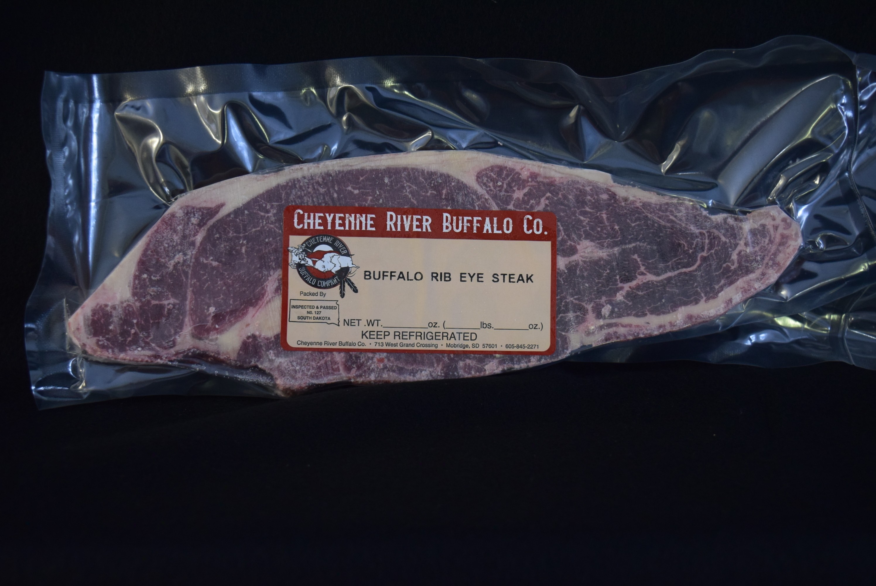 Buffalo Rib Eye Steak