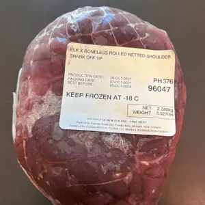 Elk meat