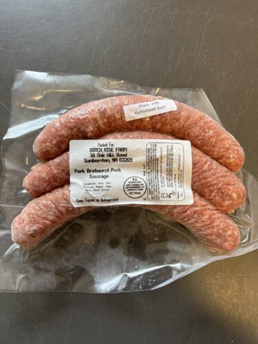 Local Pork Beer Bratwurst