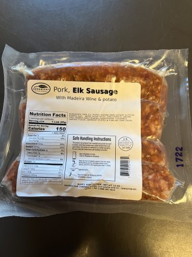 Elk Sausage Madira