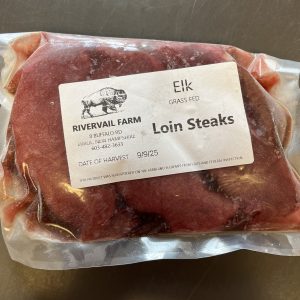 Local Elk Loin Steak