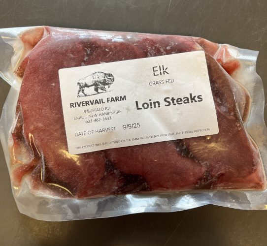 Local Elk Loin Steak