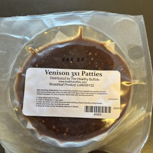Venison 3x1 Patties
